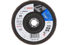 Круг лепестковый Best for Metal для УШМ (180 мм; К60) Bosch 2608606738
