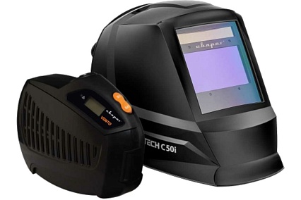 Щиток сварщика СИЗОД TECH C50i с устройством подачи воздуха Vento Сварог 98210