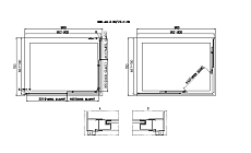 Душевой уголок BelBagno UNO-AH-2-90/70-C-Cr 90x70 прозрачный