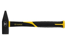 Слесарный молоток Topex 1000 г, ручка из стекловолокна 02A840