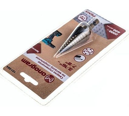 Сверло ступенчатое Special (3/16" - 7/8"; 12 ступеней; Р6М5) MONOGRAM 101-064