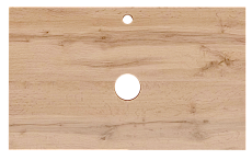 Столешница под раковину 1MarKa Grunge Loft 100 см дуб вотан