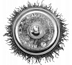 Щетка проволочная кистевая 50 мм, INOX Yato YT-47497