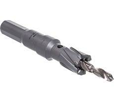 Коронка по металлу HM (16х28 мм; хвостовик 13 мм; комплект) D.BOR HS-HM-28-016-T