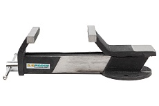 Тиски стальные iLOFORCE с наковальней 3&quot; (80мм) IF-6540803(60991)