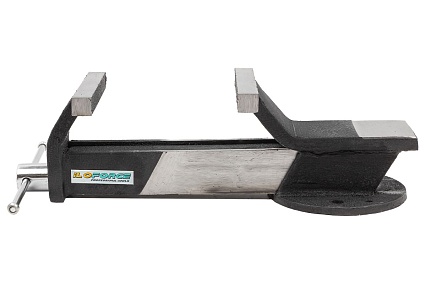 Тиски стальные iLOFORCE с наковальней 3" (80мм) IF-6540803(60991)