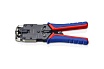 Пресс-клещи Knipex для штекеров RJ, 3 гнезда, RJ10, RJ 11/12, RJ 45, 200 мм, SB KN-975112SB
