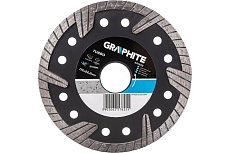 Диск алмазный Turbo по бетону (115х22.2 мм) Graphite 57H625