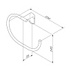 Полотенцедержатель Am.Pm X-Joy A8434400