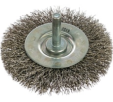 Щетка стальная (75 мм, круглая, тонкая) Metabo 630550000