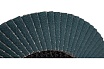 Круг лепестковый торцевой Цирконий 125х22.2 мм, P150, 10 шт SKYWER SK-KLTZ125P150