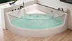 Акриловая ванна WeltWasser WW HB Constance 150x150 WT с г/м, белый