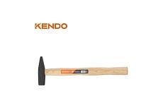 Молоток слесарный с деревянной рукояткой KENDO 300 гр 25213