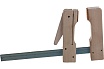 Струбцина BESSEY Klemmy деревянная 200/110, пробковая крошка для щадящего зажима BE-HKL20