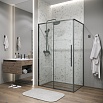 Душевой уголок Grossman Galaxy 120.K33.01.1490.42.00 140x90 прозрачный, графит сатин