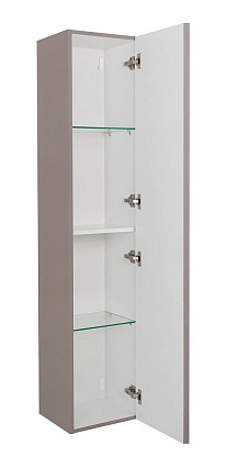 Шкаф пенал BelBagno Kraft 33 см эмаль, Бежевый матовый KRAFT-1600-1A-SC-СO
