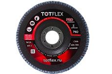 Круг лепестковый торцевой AGGRESSOR-PRO 2 (125x22 мм; Z; P60) TOTFLEX 4631148128064