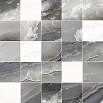 Декор Laparet Mania мозаичный серый 25х25 см, MM34102