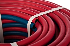 Рукав газовый сдвоенный синий+красный (9.0 мм; III кл; бухта 40 м) HYRUBBERS СВ000006670