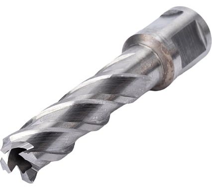 Сверло корончатое HSS по металлу (14х55/88 мм; Weldon 19) D.BOR CD-HSS-055-014-W