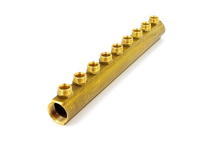 Коллектор Tiemme ВВ 1" 10х3/4" EK Н 50мм 1970089