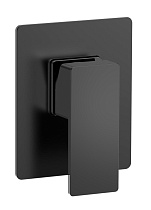 Смеситель для душа AQUAme Savona AQM8807MB черный матовый