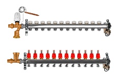 Коллекторный модуль ColSys 509A 12 выходов 5090123А12