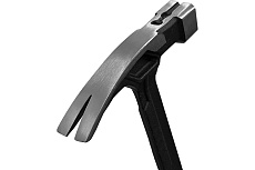 Молоток- гвоздодер плотника Vertextools профессионал, 450гр 10-29-450