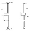 Душевой гарнитур Vitra Origin 1F A4554326 медь