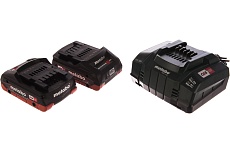 Набор Basic-Set (2 аккумулятора LiHD 4.0 Ач/18В+зарядное устройство ASC Ultra+Metaloc) Metabo 685130000