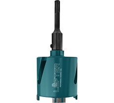 Коронка алмазная LUFTER MAGNETIC LOCK SDSplus без удара, бетон, армобетон 82 мм 026-82