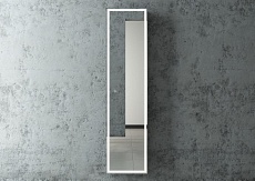 Шкаф пенал Континент Mirror Box LED 40 см с зеркалом, подсветкой МВК050