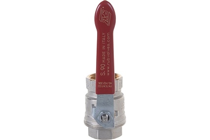 Шаровой кран RUB 1" DN25 PN40, ВР-ВР, серия MILANO (S.90), ручка S90F00