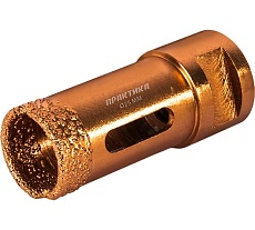 Коронка алмазная универсальная (25 мм; М14) для УШМ Практика 641-039