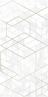 Декор Cersanit Calacatta белые ромбы 29,8х59,8 см, KT2L052DT-36