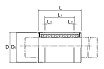 Линейный подшипник TECHNIX LM6UUTEСHNIX