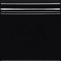 Бордюр Carmen Caprichosa Zocalo Negro 15х15 см, MP000008849