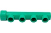 Коллектор Blue Ocean (4 отвода) - 40x25x4 ЗЕЛЕНЫЙ PPRF/FCETA(G)-40х25х4