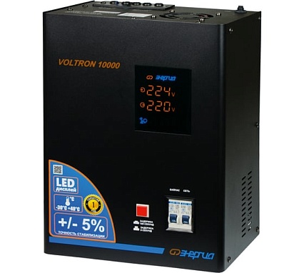 Стабилизатор Энергия VOLTRON - 10 000 Voltron 5% Е0101-0160