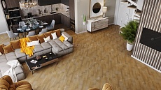 SPC ламинат Alpine Floor Expressive Песчаная Буря 610x122x6 мм, ECO 10-4В