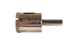 Сверло трубное алмазное по стеклу 25 мм Pobedit 3003025