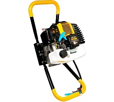 Бензиновый мотобур для земляных работ / ледобур для зимней рыбалки / бензобур Partner For Garden edg 520 P 3.5 л.с, 52 см. куб 3396