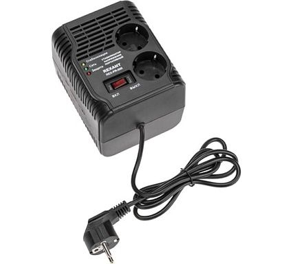 Портативный стабилизатор напряжения Rexant REX-PR-500 11-5037