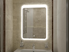 Зеркало Континент Lacio LED 60x80 см с подсветкой ЗЛП509