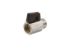 Кран шаровой VRT мини 1/2'' вн/нар 507748