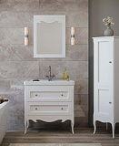 Мебель для ванной Creto Viva 85 см белый