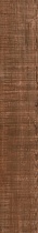 Керамогранит Идальго Вуд Эго Темно-коричневый 19.5х120 см, ID9023N049LR лаппатир.