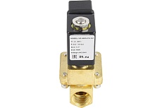 Электромагнитный клапан DN.ru VS2W-400N-PU-NC Ду10 Ру10 латунь 220В AC пилотный D130-01269