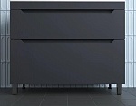 Тумба под раковину Style Line Остин 100 см напольная, графит ЛС-00002400