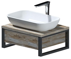 Тумба с раковиной 1MarKa Grunge Loft 60 см дуб намибия